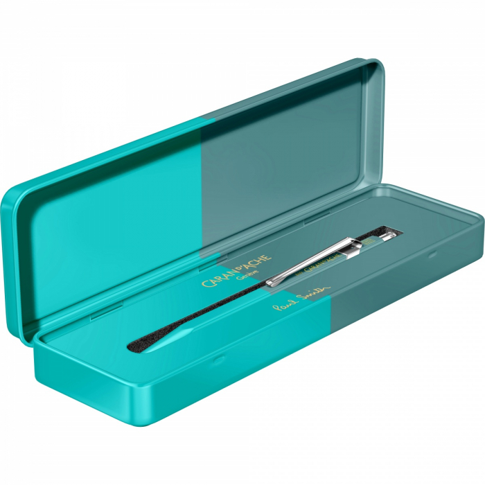 Pix 849 Paul Smith LE No.4 Cyan Blue and Steel Blue CT, Caran d'ache [8]
