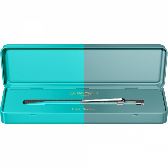 Pix 849 Paul Smith LE No.4 Cyan Blue and Steel Blue CT, Caran d'ache [6]
