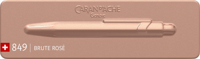 Pix Caran d'ache 849 Brut Rose [21]