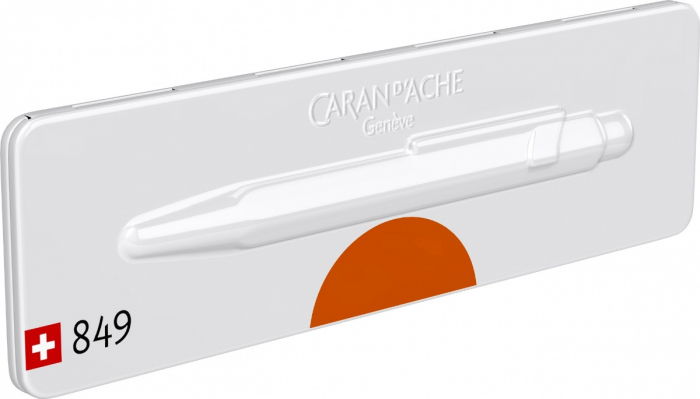Pix Caran d'ache 849 Fluo Orange [2]