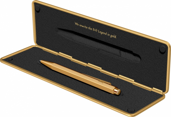 Pix Caran d'ache 849 Goldbar [7]