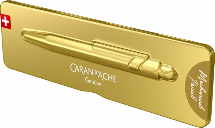 Creion mecanic 0.7 Caran d'ache 849 Goldbar GT [2]