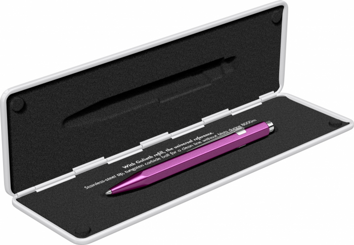 Pix Caran d'ache 849 Metal-X Violet in cutie metal [3]