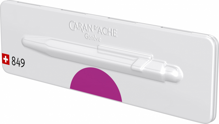 Pix Caran d'ache 849 Metal-X Violet in cutie metal [6]