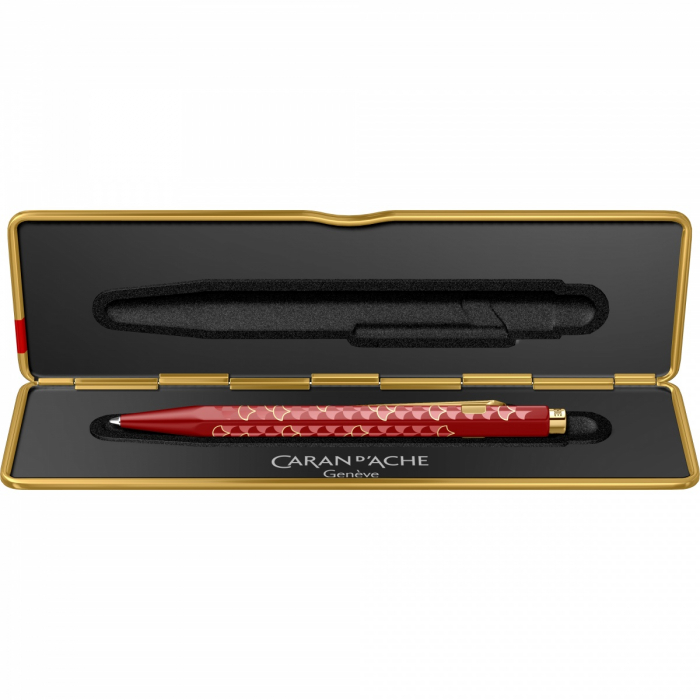 Pix 849 SE Dragon Burgundy etui metalic, Caran D'ache [9]
