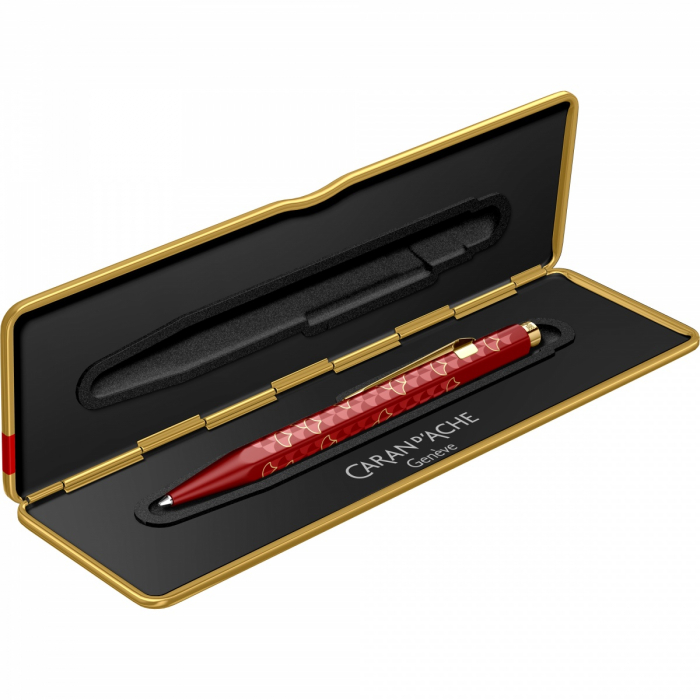 Pix 849 SE Dragon Burgundy etui metalic, Caran D'ache [6]