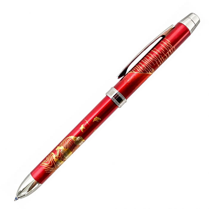 Pix multifunctional de lux Maki-E Mount Fuji Dark Red, Penac [2]