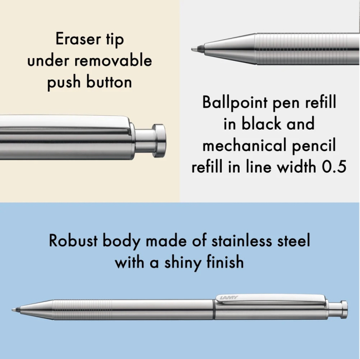 Pix multifunctional LAMY ST Twin Pen Silver, Lamy [5]