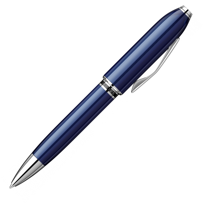 Pix Peerless Engraved Diamond Translucent Cobalt Blue CT, Cross [7]