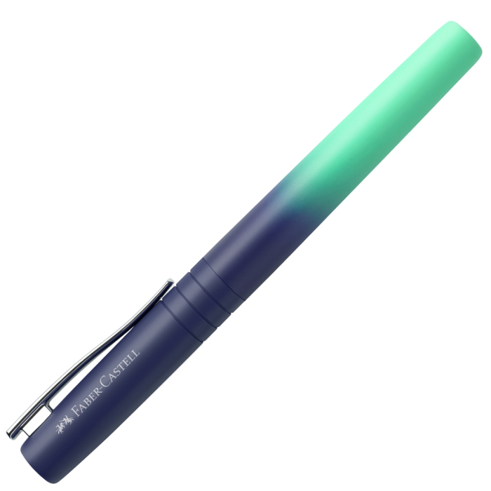 Set Stilou + Pix Poly Ball Flow Albastru-Turcoaz XB, Faber-Castell [3]