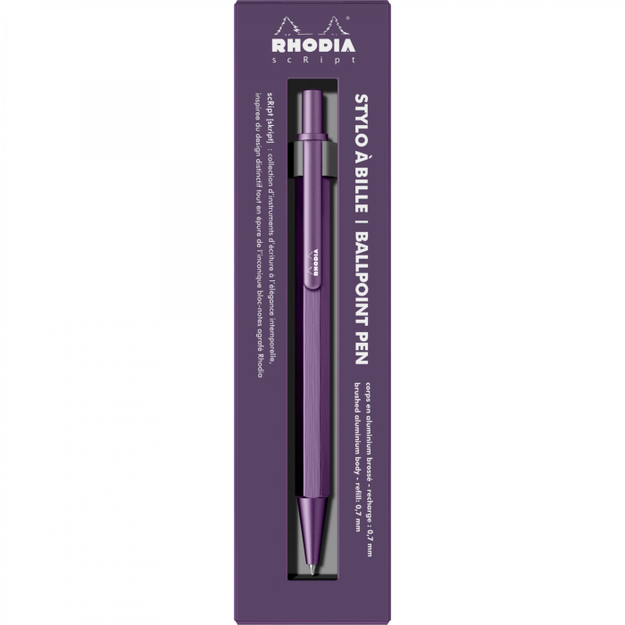 Pix Script Aubergine, Rhodia [2]