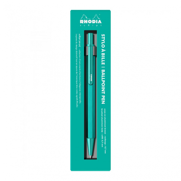 Pix Script Turquoise Blue, Rhodia [4]