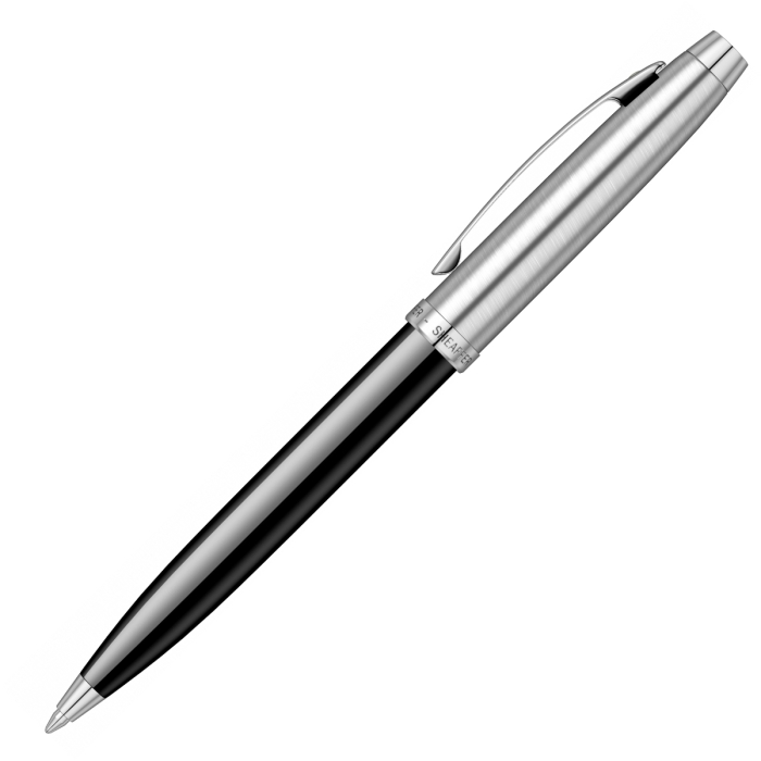 Pix Sheaffer 100 Glossy Black & Brushed Chrome NT [3]