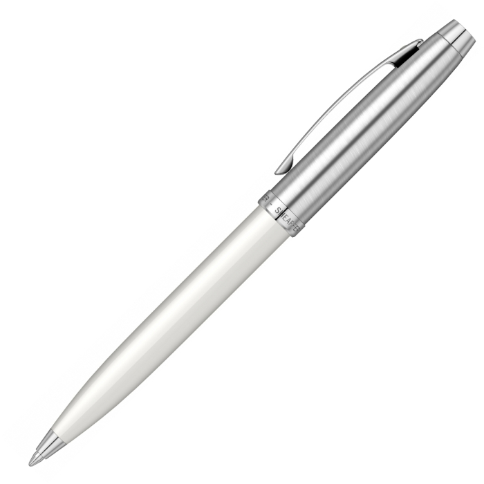 Pix Sheaffer 100 Glossy White & Brushed Chrome NT, Sheaffer [3]