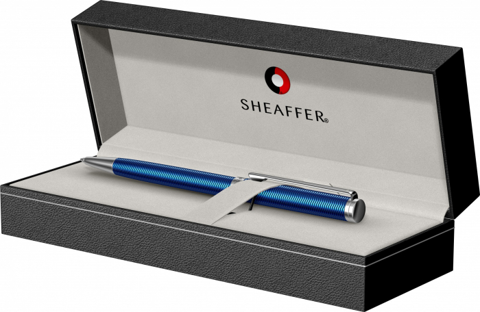 Pix Sheaffer Intensity Engraved Translucent Blue CT [5]