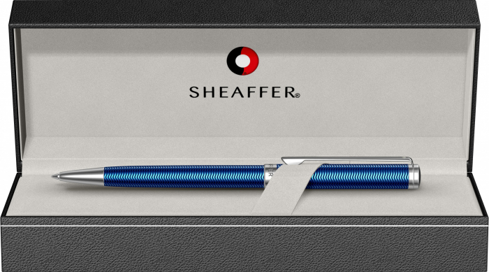 Pix Sheaffer Intensity Engraved Translucent Blue CT [4]