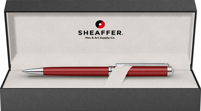 Pix Sheaffer Intensity Engraved Translucent Red CT [5]