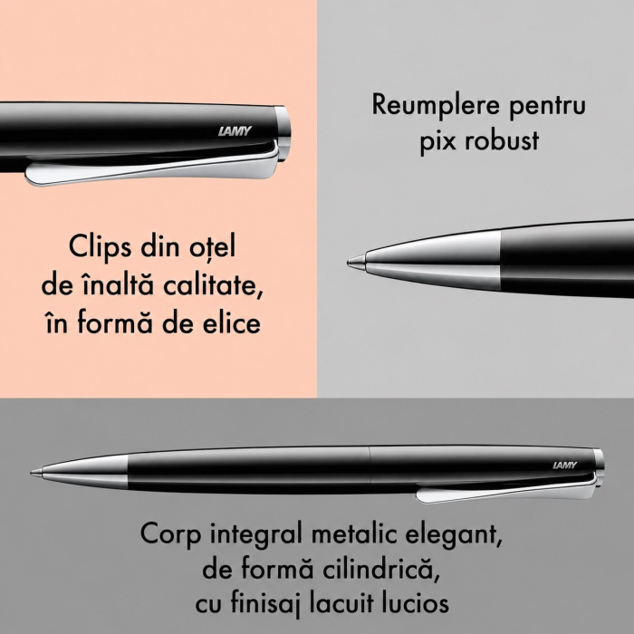 Pix Studio 268 Piano Black, Lamy [5]