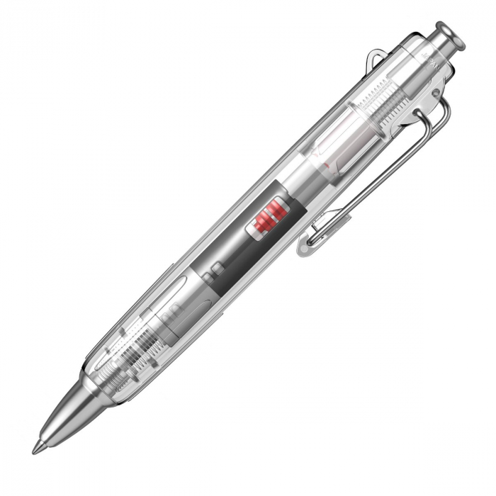 Pix Tombow Air Press Pen Transparent Silver [3]