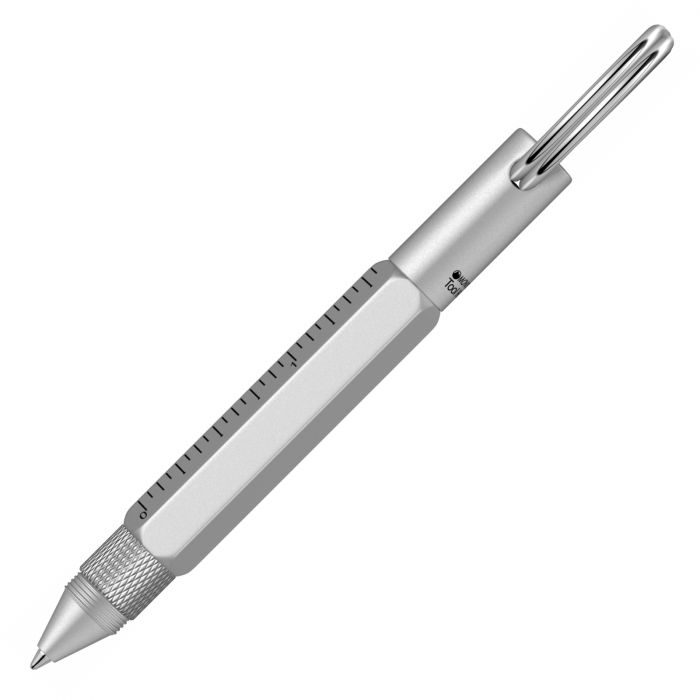 Pix Tool Pen Keychain Stylus Silver CT Monteverde USA [2]