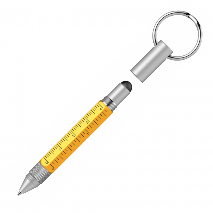 Pix Tool Pen Keychain Stylus Yellow CT Monteverde USA [2]