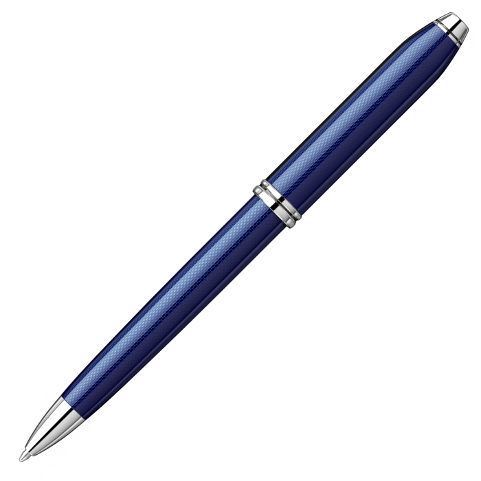 Pix Townsend Engraved Diamond Translucent Cobalt Blue CT, Cross [5]