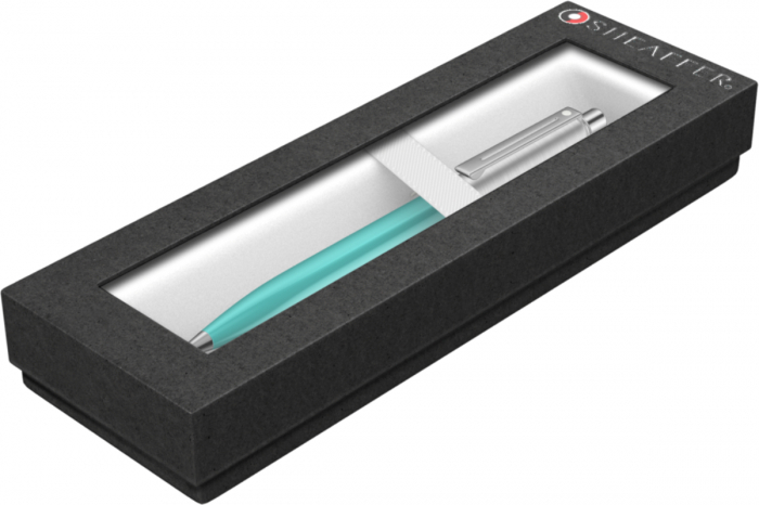 Pix Turquoise & Brush Chrome NT Sentinel, Sheaffer [6]