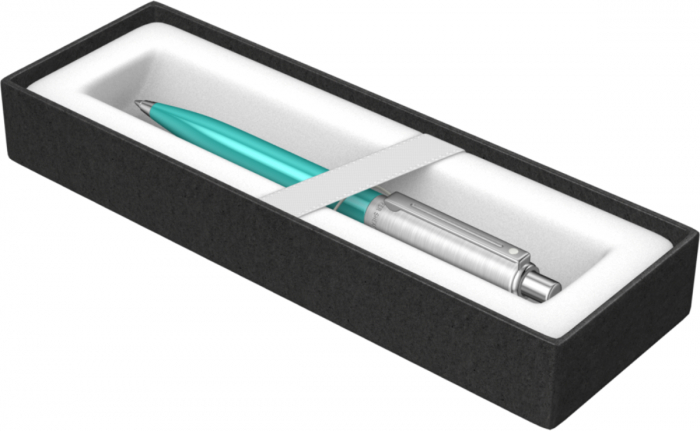 Pix Turquoise & Brush Chrome NT Sentinel, Sheaffer [4]