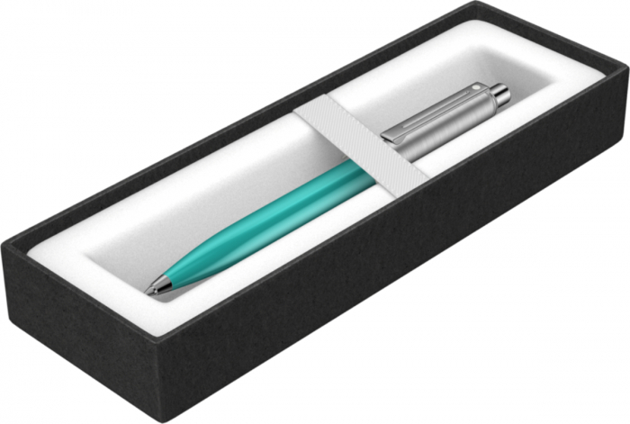 Pix Turquoise & Brush Chrome NT Sentinel, Sheaffer [2]