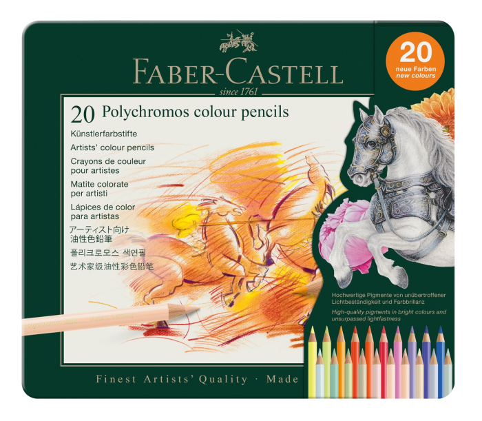 Polychromos Creioane Colorate 20 Culori 2026, Faber-Castell [2]