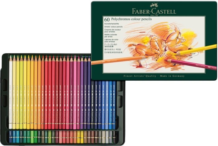 Polychromos Creioane Colorate 60 Culori, Faber-Castell [3]
