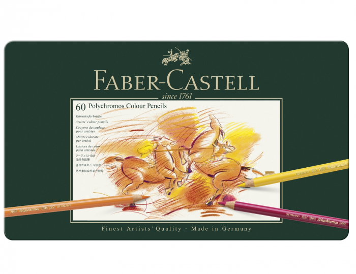 Polychromos Creioane Colorate 60 Culori, Faber-Castell [2]