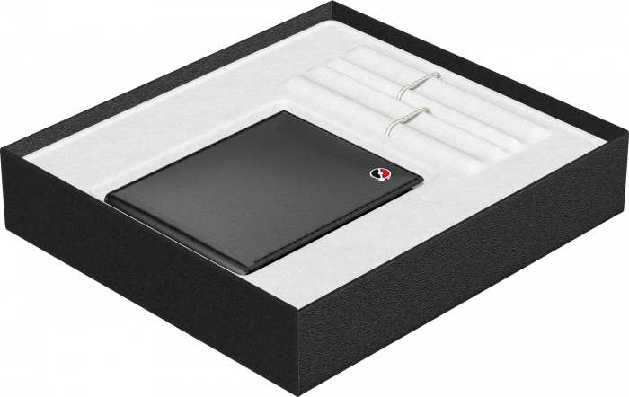 Portofel Barbati Piele Negru Sheaffer in Cutie cadou pt 2 Instrumente Scris [2]