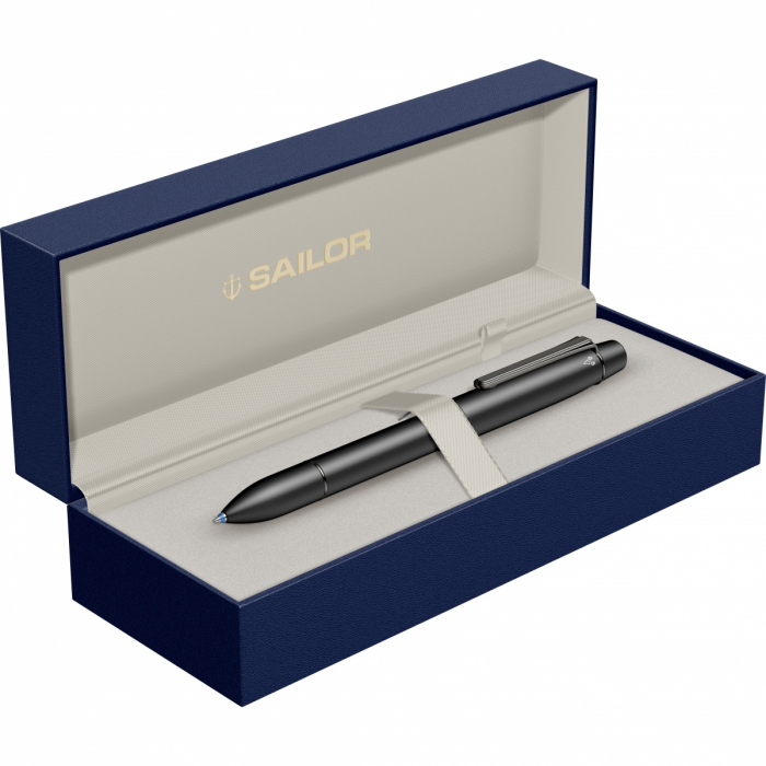Quatro Pen Pro Gear Imperial Matt Black GMT Sailor [7]
