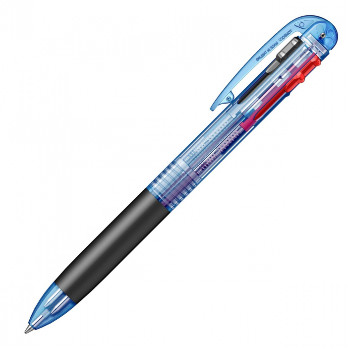 Quatropen Reporter 4 Blue Translucid Tombow [2]