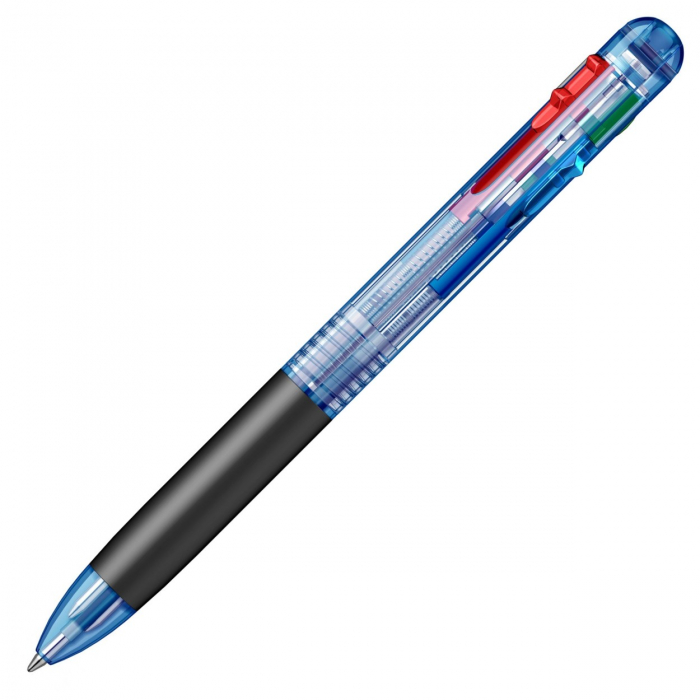 Quatropen Reporter 4 Blue Translucid Tombow [3]