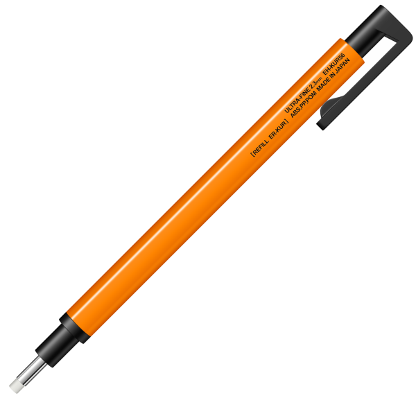 Radiera Mono Zero ROUND Neon Orange, Tombow [2]