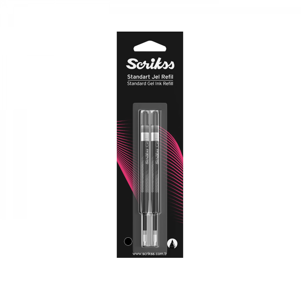 Mina Pix Scrikss Jumbo Gel Black (Tip Parker) [2]