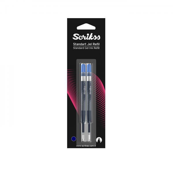 Mina Pix Scrikss Jumbo Gel Blue (Tip Parker) [2]