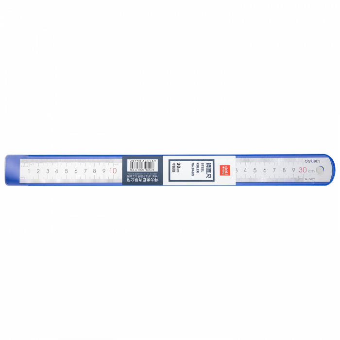 Rigla Metal 30 cm Deli [6]