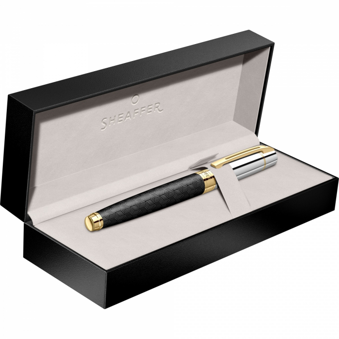 Roller Sheaffer 300 Engraved Matt Black PGT, Sheaffer [4]