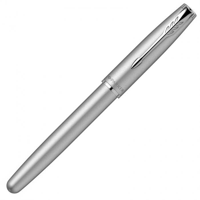 Roller Parker Sonnet Royal Essential Sandblast SS Chrome CT [4]