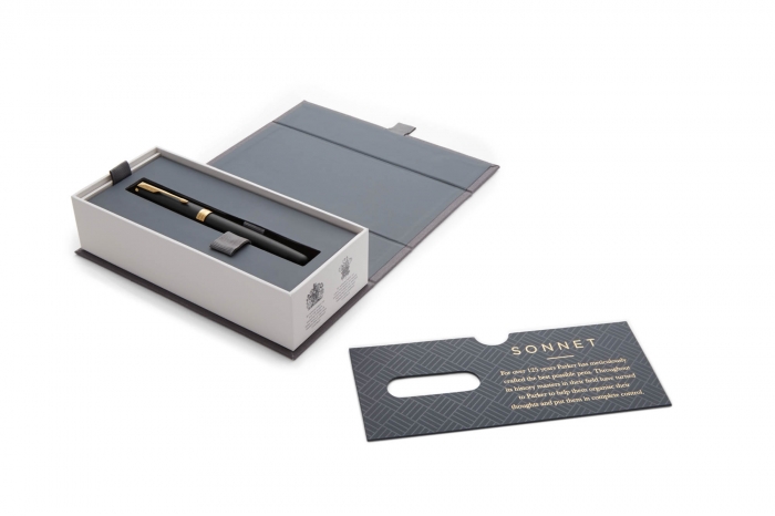 Roller Parker Sonnet Royal Matte Black GT [7]