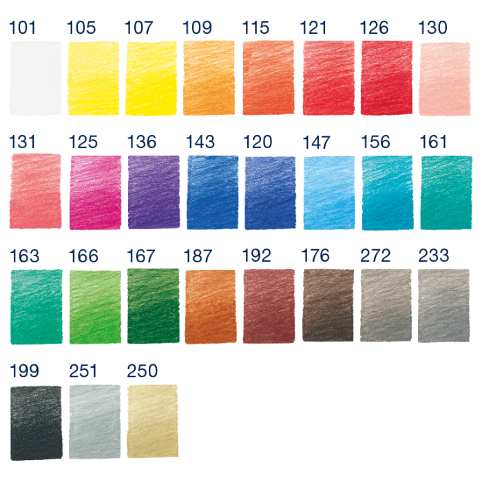 Rollup 27 Creioane Colorate Goldfaber+Accesorii, Faber-Castell [4]