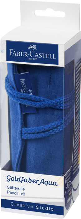 Rollup 27 Creioane Colorate Aquarelle Goldfaber+Accesorii, Faber-Castell [4]