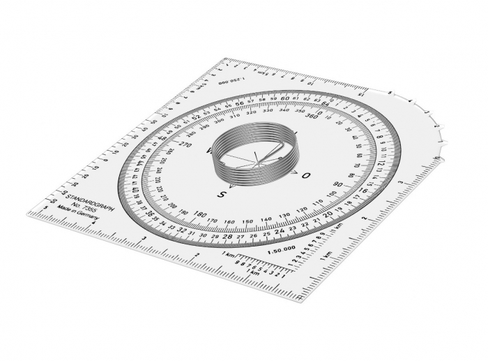 Sablon Cartografie, Masurare distante, Standardgraph [2]