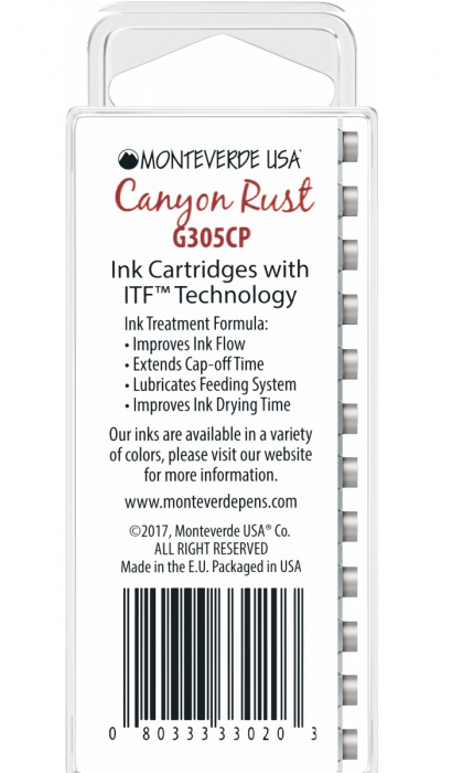 Set 12 cartuse Monteverde USA Core Canyon Rust [2]
