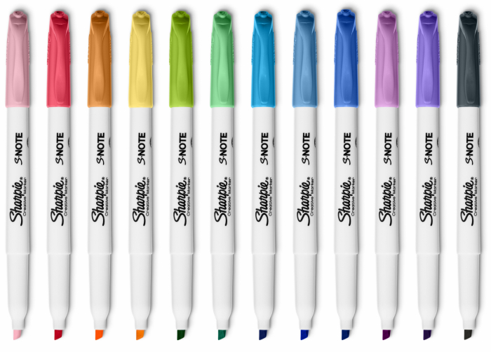 Set 12 Markere Coloring S-Note, Sharpie [2]