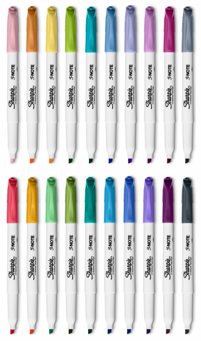Set 20 Markere Coloring S-Note, Sharpie [2]