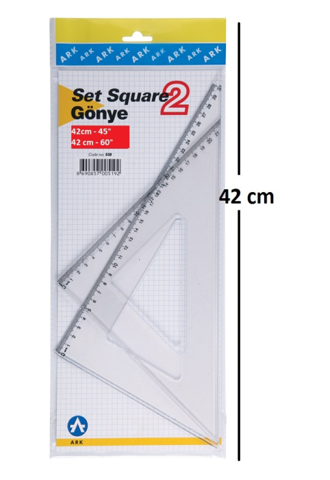 Set 2 Echere 60/42cm 45/42cm, Ark [1]